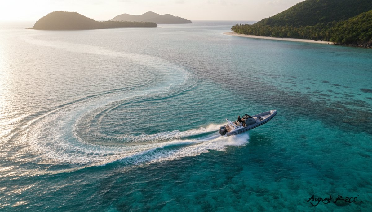 Fast Inflatable Boat Cleaner: August Race Liquid RIB (lifestyle)